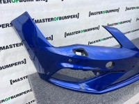 Seat Leon Fr Mk3 Lift Hatchback 2017-2019 Front Bumper 4 Pdc Jets Genuine [o655]