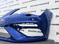 Seat Leon Fr Mk3 Lift Hatchback 2017-2019 Front Bumper 4 Pdc Jets Genuine [o655]