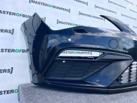 Seat Leon Fr Mk3 Lift Hatchback 2017-2019 Front Bumper 4 Pdc Jets Genuine [o657]