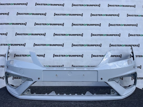 Seat Leon Cupra Fr Mk3 Lift Hatchback 2017-2019 Front Bumper 4 Pdc Genuin [o661]