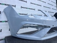 Seat Leon Cupra Fr Mk3 Lift Hatchback 2017-2019 Front Bumper 4 Pdc Genuin [o661]
