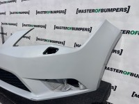 Seat Leon Se Mk3 Hatchback 2017-2020 Front Bumper No Pdc + Jets Genuine [o737]