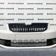 Skoda Octavia 2012-2015 Front Bumper In White Genuine [s97]