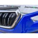 Skoda Kamiq 2019-on Front Bumper Blue Genuine [s304]