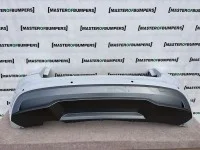 Skoda Kamiq Sel Exective 2019-2023 Rear Bumper White 4 Pdc Genuine [s495]
