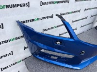 Skoda Octavia Vrs Mk3 Lift 2016-2019 Front Bumper 4 Pdc + Jets Genuine [s574]