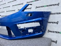 Skoda Octavia Vrs Mk3 Lift 2016-2019 Front Bumper 4 Pdc + Jets Genuine [s574]
