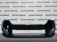 Skoda Fabia Hatchback Mk3 Lift 2018-2021 Front Bumper No Pdc Genuine [s588]