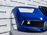 Skoda Kamiq Monte Carlo Mk1 2019-2023 Front Bumper 4 Pdc Genuine [s601]