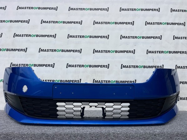 Skoda Fabia Hatchabck Esta Mk3 Lift 2018-2021 Front Bumper No Pdc Genuine [s611]