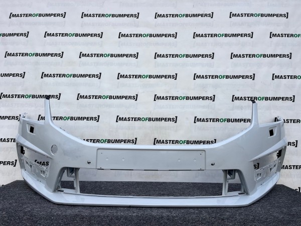 Skoda Octavia Vrs Mk3 Lift 2016-2019 Front Bumper 4 Pdc +jets Genuine [s642]