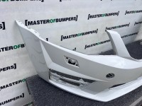 Skoda Octavia Vrs Mk3 2012-2016 Front Bumper No Pdc Jets Genuine [s563]
