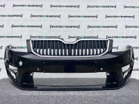 Skoda Octavia Vrs Mk3 Saloon Estate 2013-2016 Front Bumper 4 Pdc Genuine [s656]