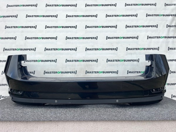 Skoda Superb Se Estate Only 2016-2022 Rear Bumper 4 Pdc Genuine [s661]