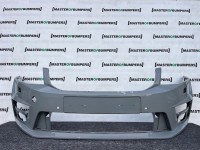 Skoda Octavia Vrs Mk3 2012-2016 Front Bumper 6 Pdc Jets Genuine [s689]