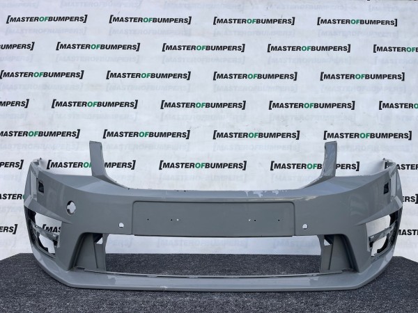Skoda Octavia Vrs Mk3 2012-2016 Front Bumper 6 Pdc Jets Genuine [s689]