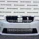 Skoda Octavia Vrs Mk3 2012-2016 Front Bumper No Pdc Jets Genuine [s690]