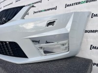 Skoda Octavia Vrs Mk3 2012-2016 Front Bumper No Pdc Jets Genuine [s690]