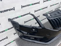 Skoda Octavia Vrs Mk3 Lift 2016-2019 Front Bumper 4 Pdc +jets Genuine [s695]