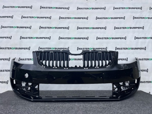 Skoda Octavia Elegance Mk3 2012-2016 Front Bumper No Pdc + Jets Genuine [s709]