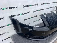 Skoda Octavia Elegance Mk3 2012-2016 Front Bumper No Pdc + Jets Genuine [s709]