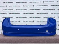 Skoda Octavia Se Saloon Only Mk3 Lift 2020-2024 Rear Bumper 4 Pdc Genuine [s756]