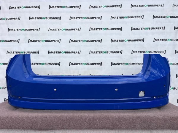 Skoda Octavia Se Saloon Only Mk3 Lift 2020-2024 Rear Bumper 4 Pdc Genuine [s756]