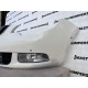 Skoda Superb Mk2 2008-2013 Front Bumper White 6 Pdc Genuine [s310]