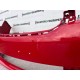 Skoda Rapid Spaceback 2012-2015 Front Bumper Red No Pdc No Jets Genuine [s436]