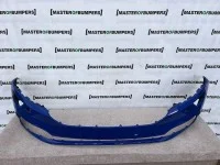Skoda Karoq Sport Line Se 2017-2021 Front Bumper Blue Genuine [s431]