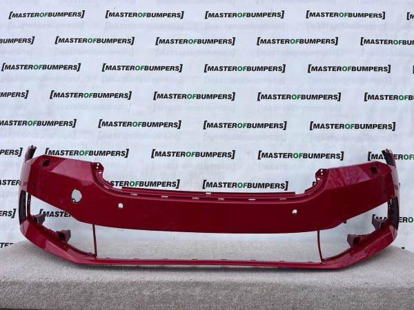 Skoda Superb Sel Saloon Esta Mk4 2020-23 Front Bumper 4 Pdc +jets Genuine [s561]