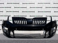 Skoda Octavia Vrs Mk3 Lift 2016-2019 Front Bumper 6 Pdc + Jets Genuine [s580]