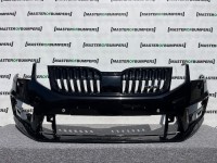Skoda Octavia Vrs Mk3 Lift 2016-2019 Front Bumper 6 Pdc + Jets Genuine [s580]