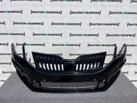 Skoda Octavia Vrs Mk3 Lift 2016-2019 Front Bumper 6 Pdc + Jets Genuine [s580]