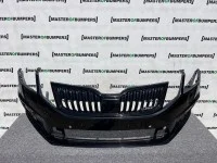 Skoda Octavia Vrs Mk3 Lift 2016-2019 Front Bumper 6 Pdc + Jets Genuine [s580]