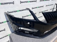 Skoda Octavia Vrs Mk3 Lift 2016-2019 Front Bumper 6 Pdc + Jets Genuine [s580]