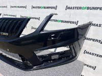 Skoda Octavia Vrs Mk3 Lift 2016-2019 Front Bumper 6 Pdc + Jets Genuine [s580]