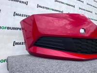 Skoda Fabia Hatchabck Esta Mk3 Lift 2018-2021 Front Bumper No Pdc Genuine [s610]
