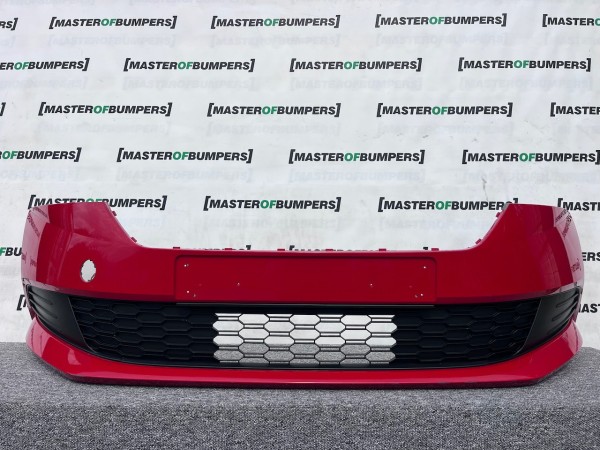 Skoda Fabia Hatchabck Esta Mk3 Lift 2018-2021 Front Bumper No Pdc Genuine [s613]