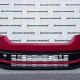 Skoda Kodiaq Se Basic Mk1 2016-2021 Front Bumper Red 4 Pdc Genuine [s619]