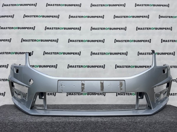 Skoda Octavia Vrs Mk3 Lift 2016-2019 Front Bumper 4 Pdc +jets Genuine [s646]