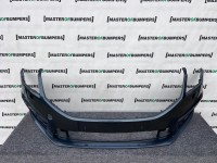 Skoda Octavia Vrs Mk3 Lift 2016-2019 Front Bumper 4 Pdc +jets Genuine [s647]