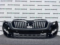 Skoda Octavia Se Comfort Mk4 2020-2023 Front Bumper 4 Pdc Jets Genuine [s657]