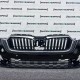 Skoda Octavia Se Comfort Mk4 2020-2023 Front Bumper 4 Pdc Jets Genuine [s657]