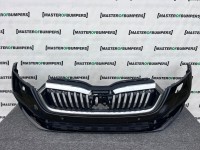 Skoda Octavia Se Comfort Mk4 2020-2023 Front Bumper 4 Pdc Jets Genuine [s657]