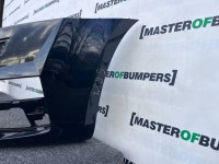 Skoda Octavia Vrs Mk3 2012-2016 Front Bumper 4 Pdc Jets Genuine [s687]