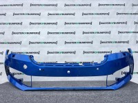 Skoda Superb Sport Line Mk4 2020-2023 Front Bumper 4 Pdc Jets Genuine [s691]