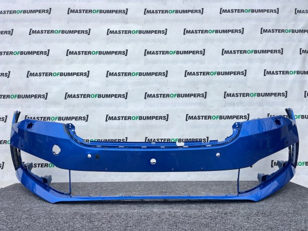 Skoda Superb Sport Line Mk4 2020-2023 Front Bumper 4 Pdc Jets Genuine [s691]