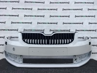 Skoda Octavia Elegance Mk3 2012-2016 Front Bumper No Pdc + Jets Genuine [s710]