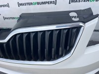 Skoda Octavia Elegance Mk3 2012-2016 Front Bumper No Pdc + Jets Genuine [s710]